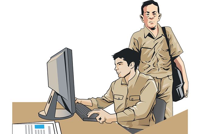 Gambar sampul Cerita dari Tempat Dinasku: Seni Terlihat Kerja di Zaman 'Digital'