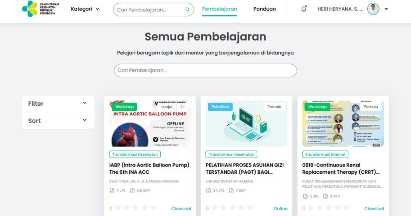 Gambar sampul Mengenal Pelataran Sehat: Market Place Pengembangan Kompetensi Tenaga Kesehatan Terintegrasi