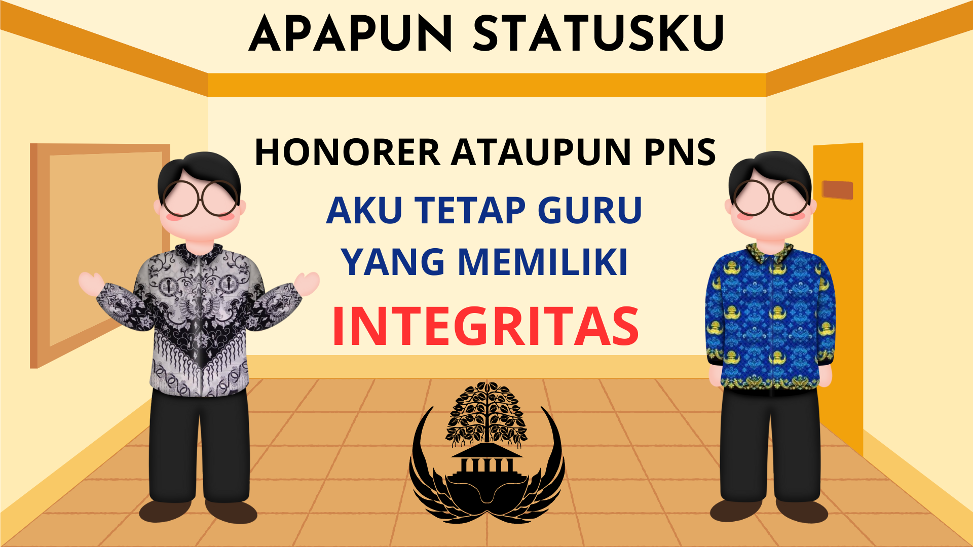 Gambar sampul HONORER ATAU PNS, AKU TETAP MENJADI GURU BERINTEGRITAS