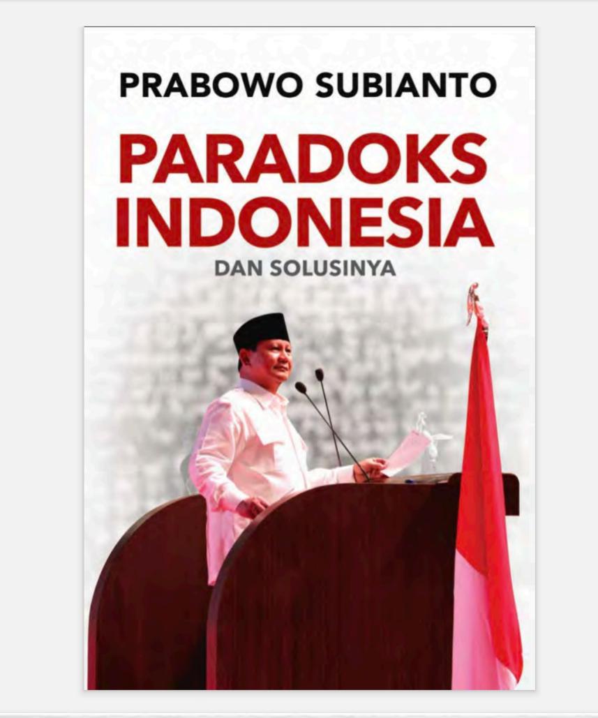 Gambar sampul Prabowo: Menatap Masa Depan Indonesia dengan Semangat Persatuan dan Kemandirian