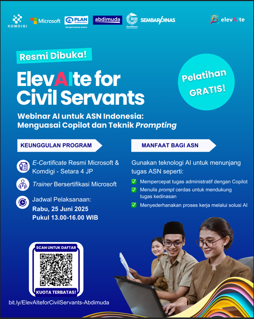 Gambar sampul Sambut Era Baru Layanan Publik: Webinar “AI untuk ASN Indonesia”