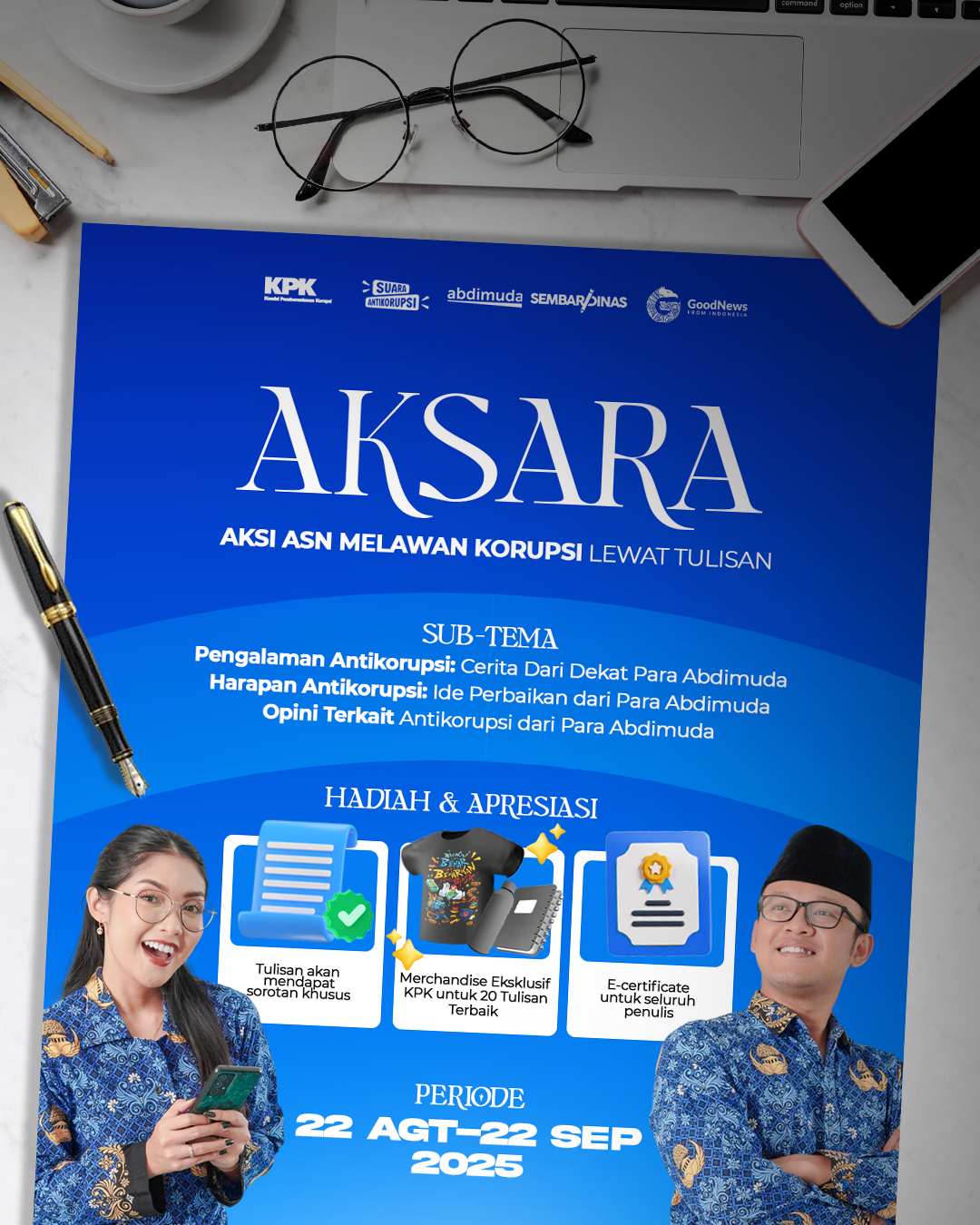 Gambar sampul Aksi Nyata ASN Muda Sembaridinas dalam Melawan Korupsi Lewat Tulisan