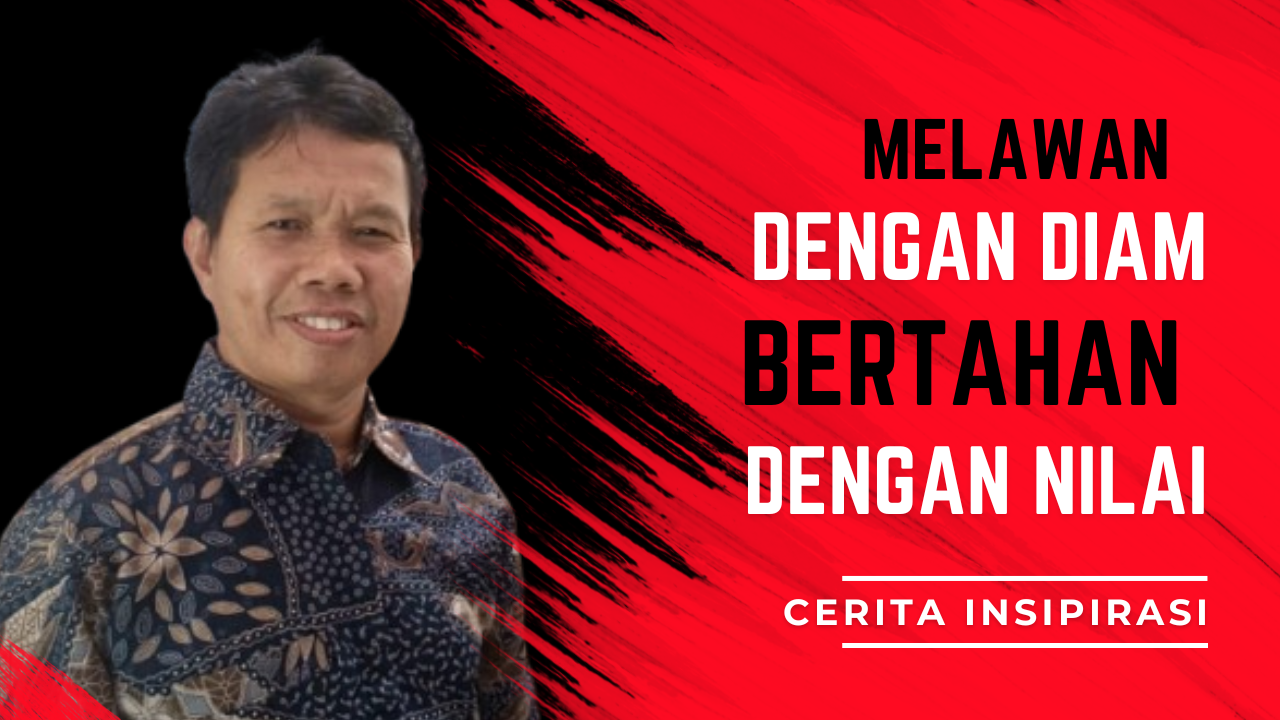 Gambar sampul Melawan dengan Diam, Bertahan dengan Nilai