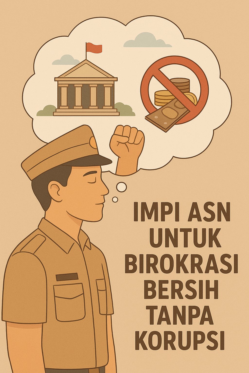 Gambar sampul Komitmen Berintegritas : Harapan Antikorupsi di Birokrasi