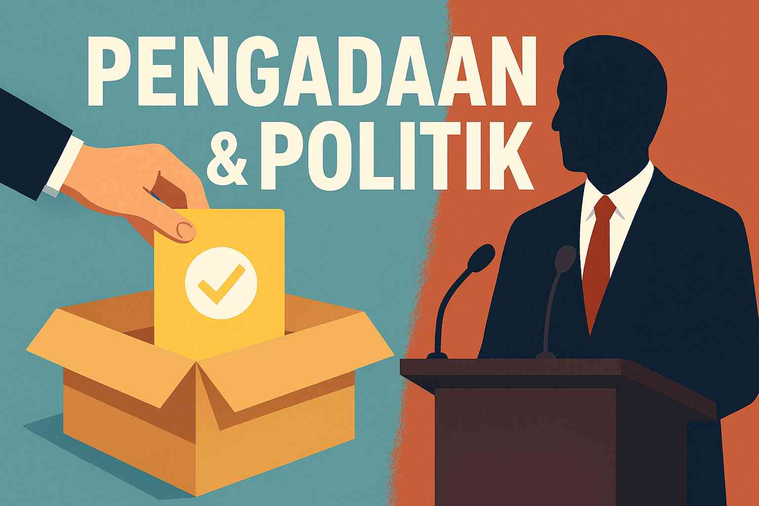 Gambar sampul Pengadaan dan Politik: Menutupi Patronase Dengan Kompetisi Bohir
