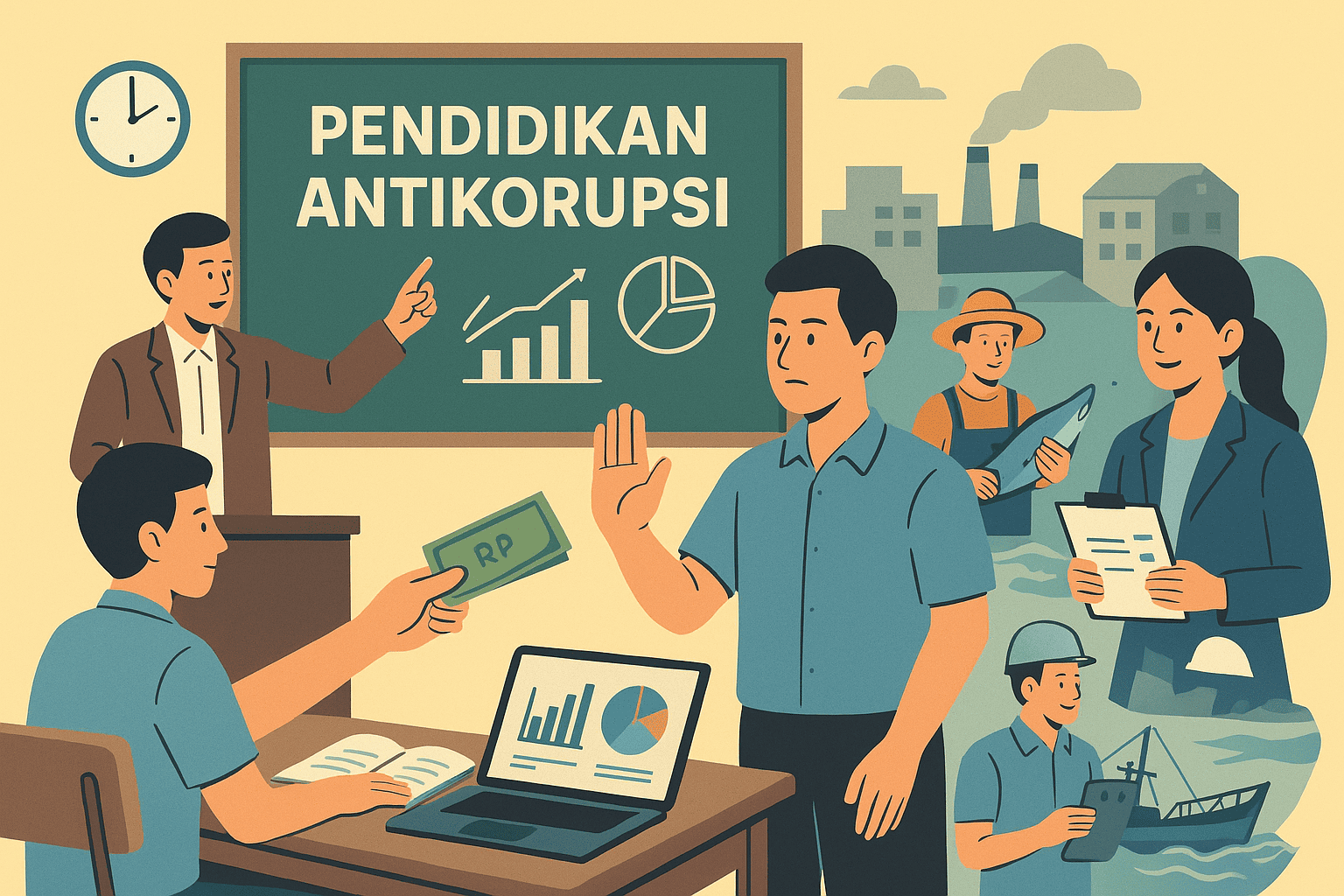 Gambar sampul Pendidikan Antikorupsi: Dari Ruang Kelas ke Kehidupan Nyata