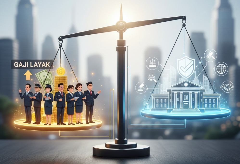Gambar sampul Menakar Hubungan Level dan Disparitas Pendapatan Aparatur Negara dengan Terwujudnya Pemerintahan yang Bersih