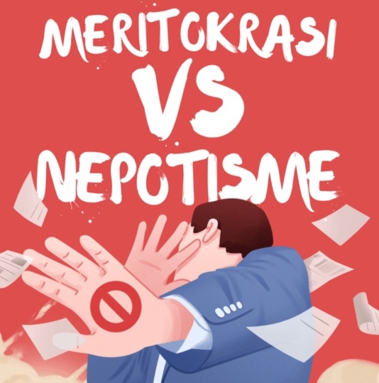 Gambar sampul Penyalahgunaan Wewenang : Meritokratis vs Nepotis