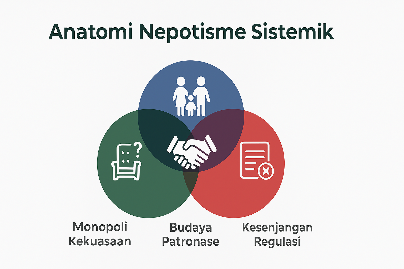 Gambar sampul Patronase vs. Profesionalisme: Perjuangan untuk Birokrasi yang Bersih