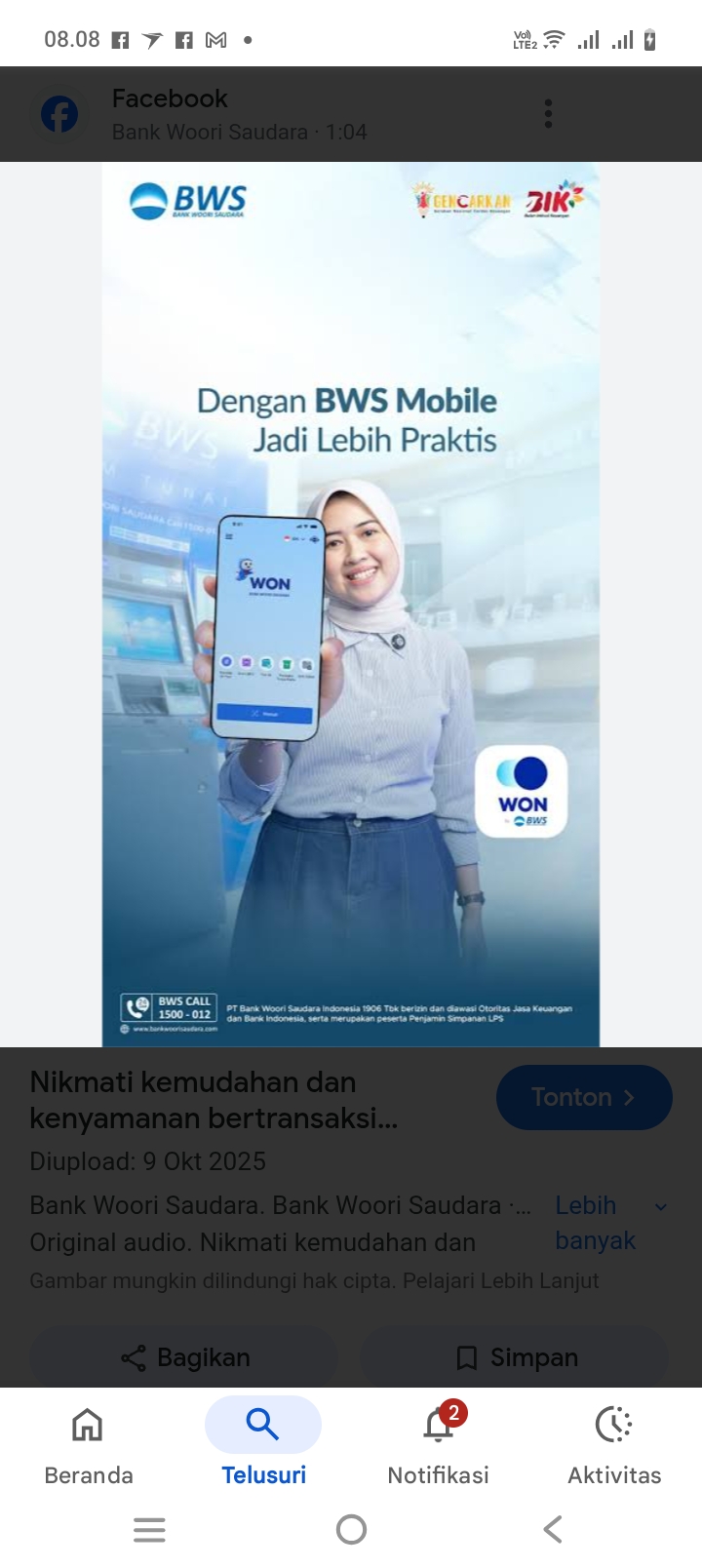 Gambar sampul Bagaimana Buka akun BWS terblokir