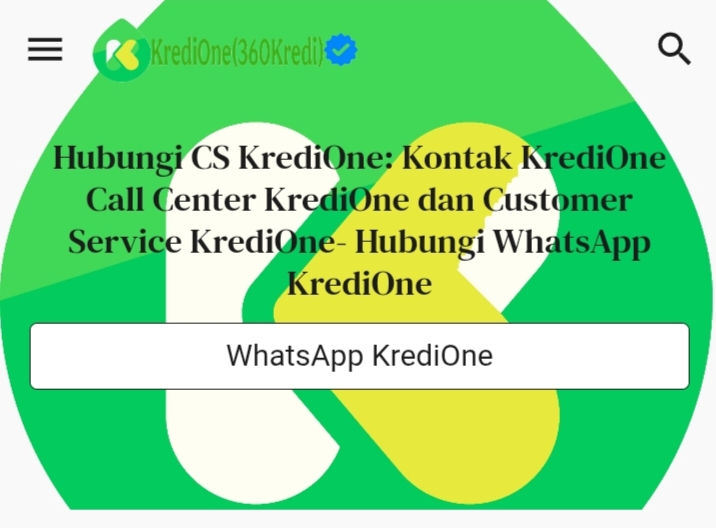 Gambar sampul Begini Cara Membatalkan Pinjaman krediOne