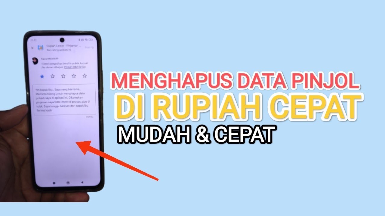 Gambar sampul Penghapusan data dan akun Rupiah Cepat dengan mudah