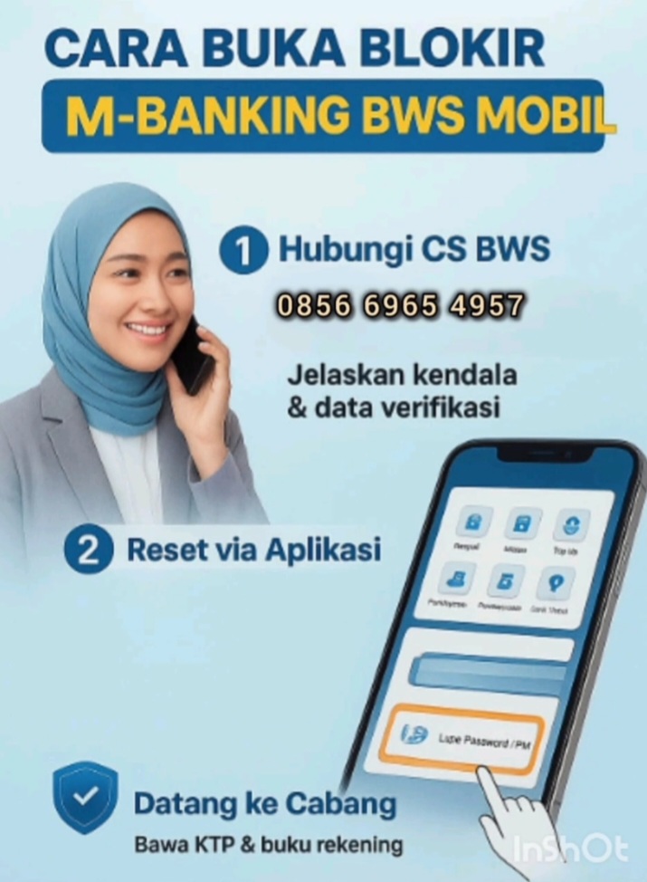 Gambar sampul Pusat layanan buka blokir bank bws mobile lupa Password