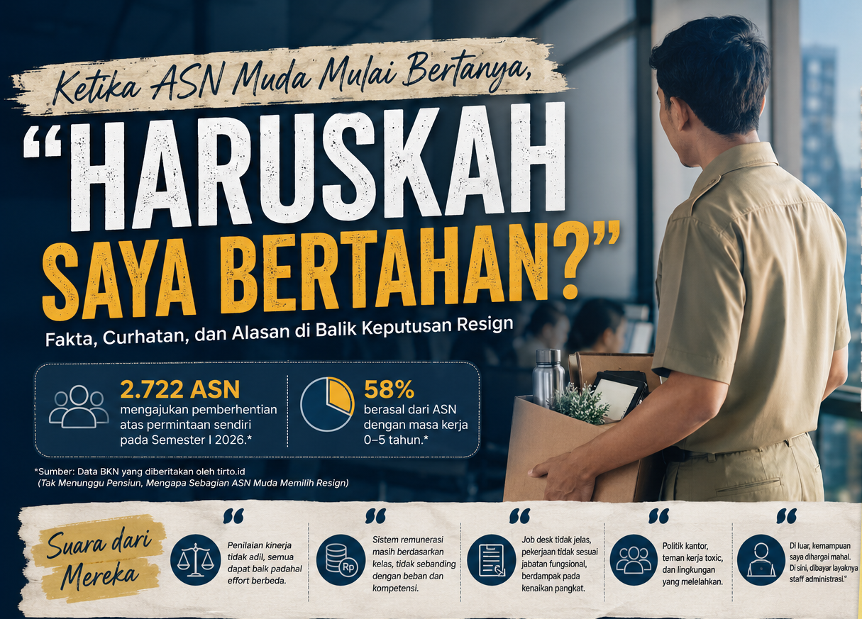 Gambar sampul Ketika ASN Muda Mulai Bertanya: “Haruskah Saya Bertahan?”