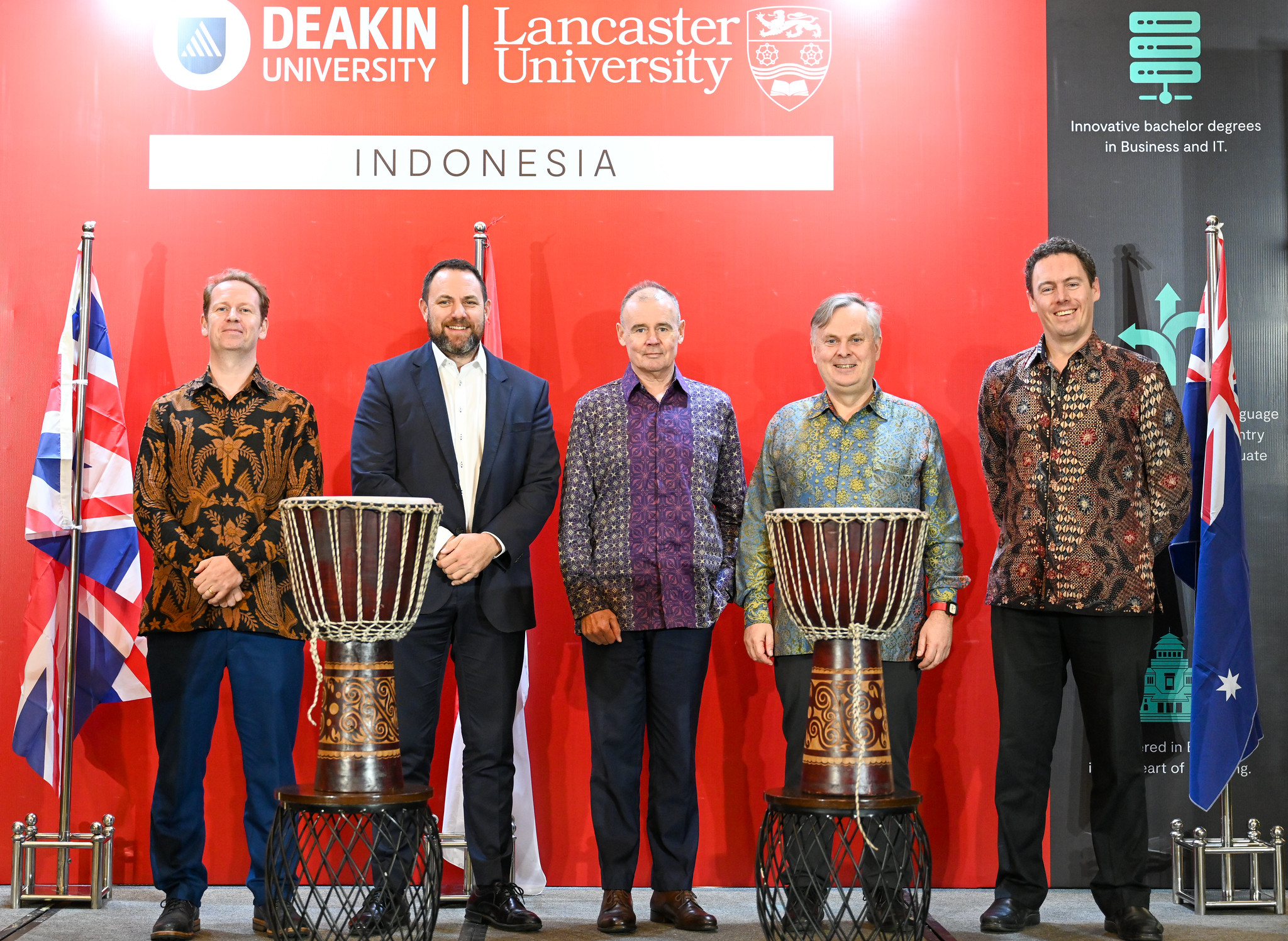 Deakin dan Lancaster Buka Kampus Australia-Inggris Pertama di Bandung