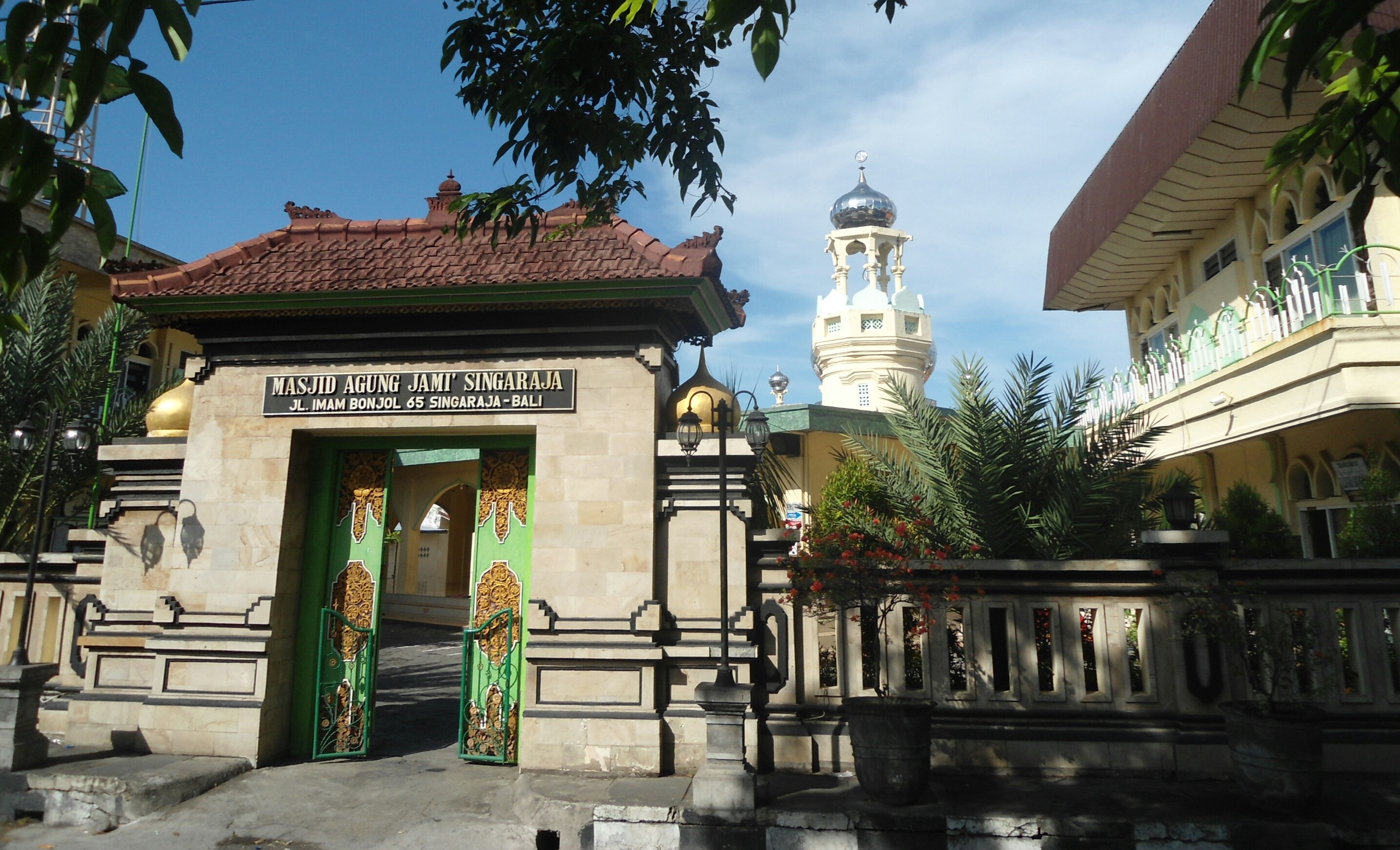 Singam Raja Masjid Agung Jami Singaraja, Sejarah Toleransi Beragama di Bali
