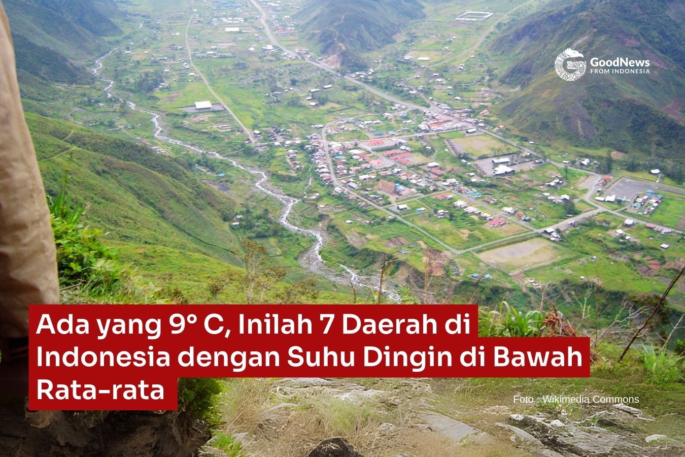 Ada yang 9° C, Inilah 7 Daerah di Indonesia dengan Suhu Dingin di Bawah ...