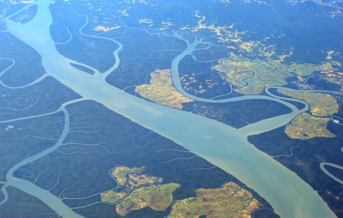Photo taken from the Irrawaddy River.