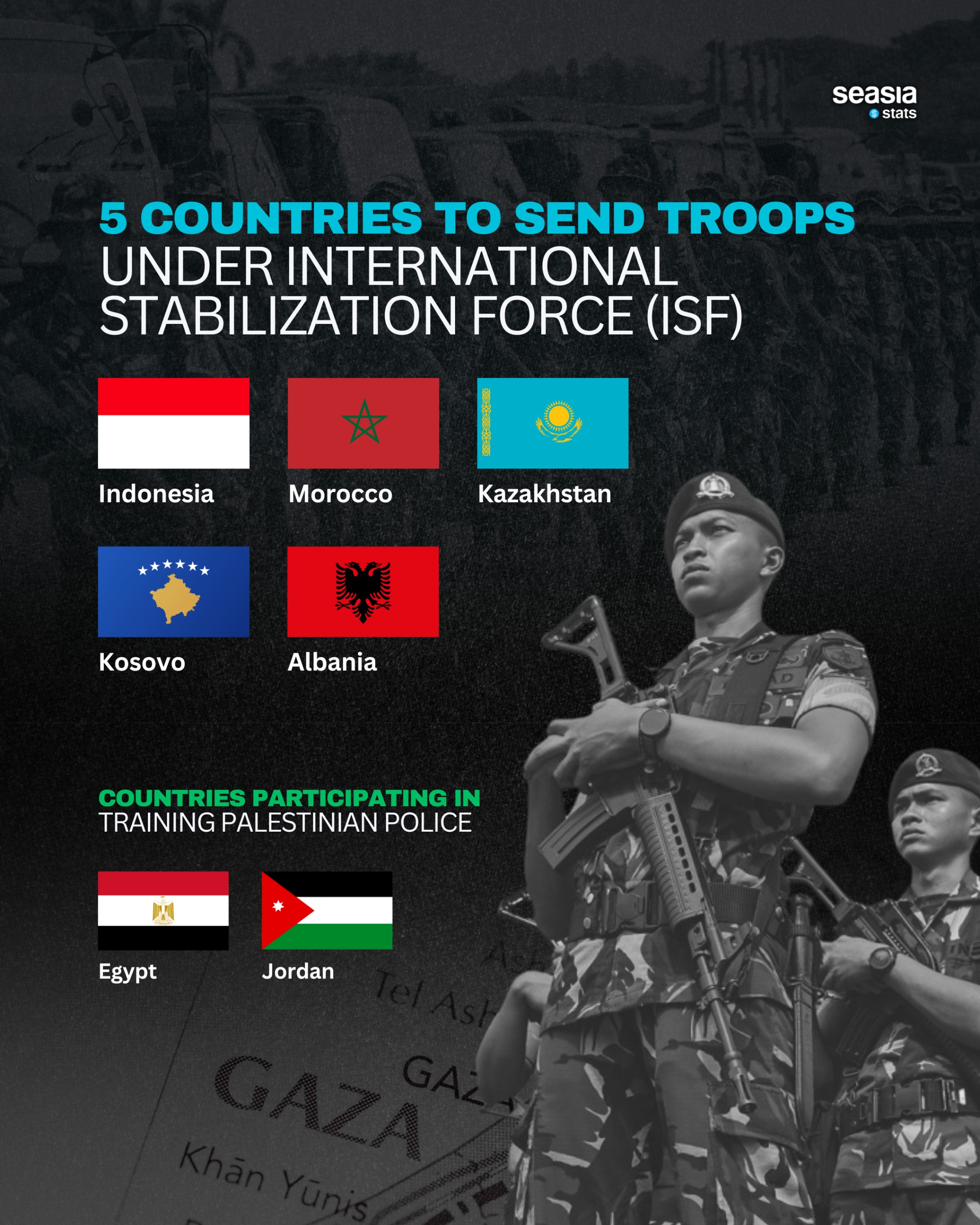 5 Countries to Send Troops Under International Stabilization Force (ISF)
