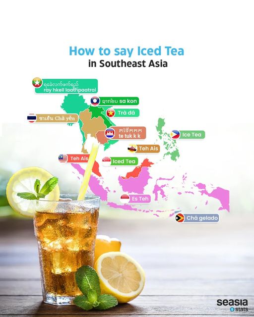How To Say "Iced Tea" in Southeast Asia?