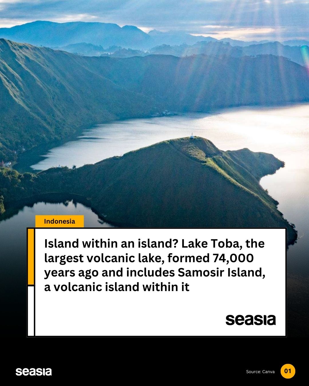 Island within an Island? The Mystery of Lake Toba