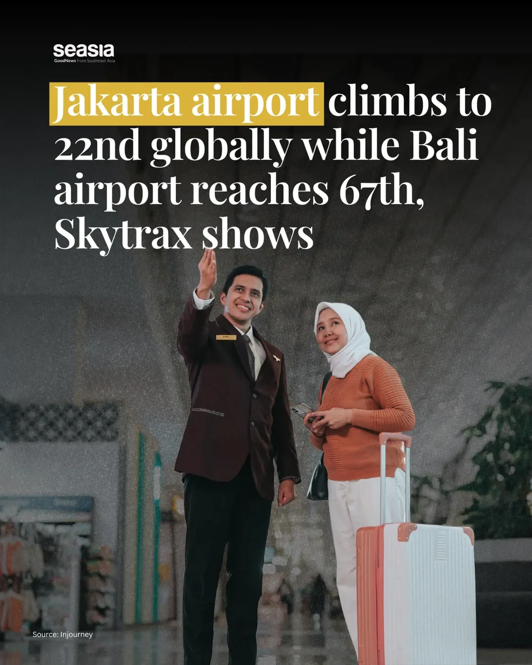 Jakarta airport climbs to 22nd globally while Bali airport reaches 67th, Skytrax shows