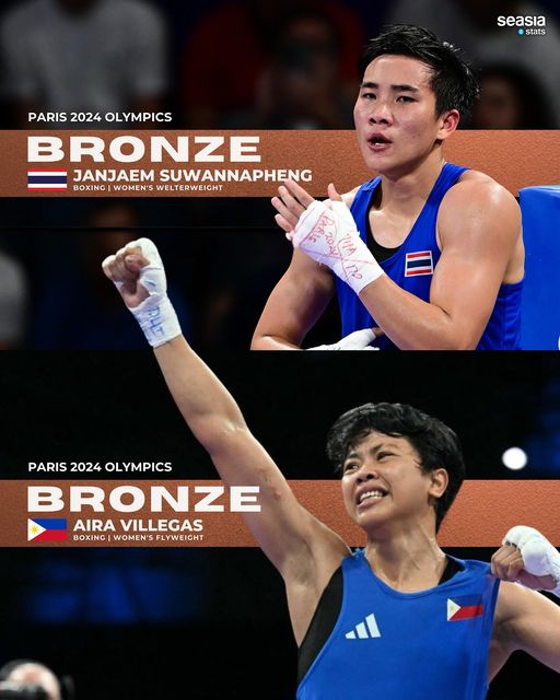 Paris 2024 Olympics | Bronze: Aira Villegas and Janjaem Suwannapheng (Badminton)
