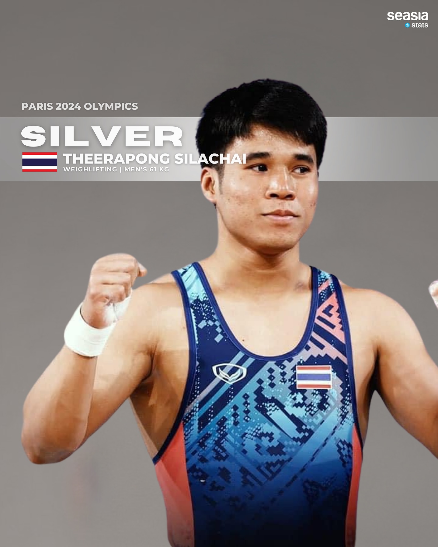 Paris 2024 Olympics | Silver: Theerapong Silachai (Weightlifting)
