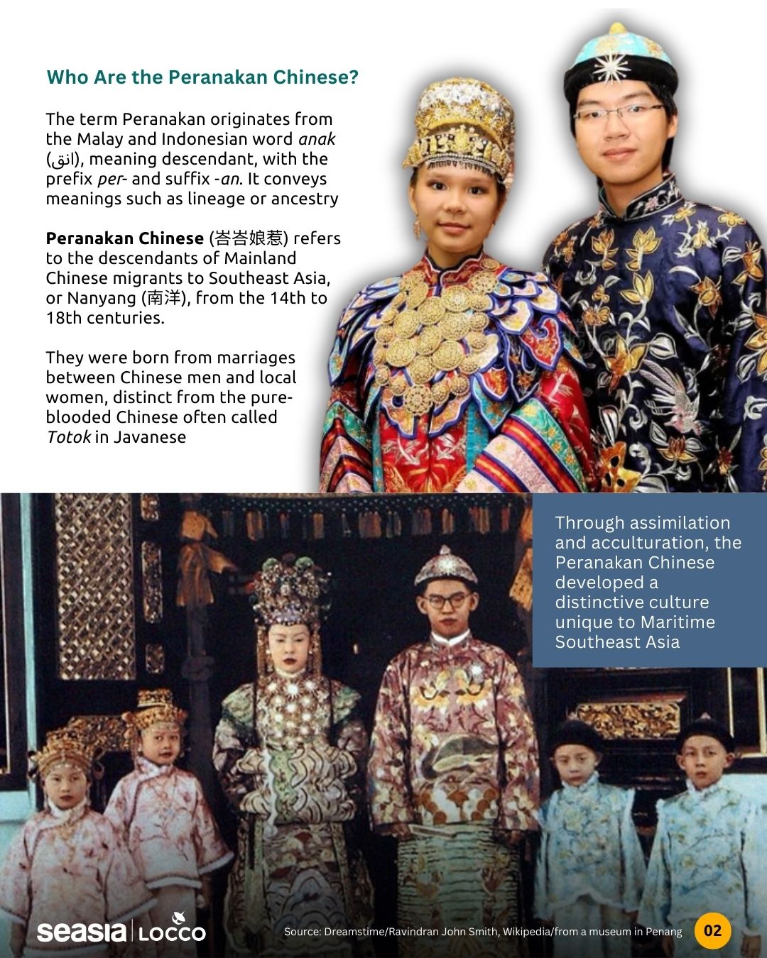 Peranakan Chinese and Their Cultural Evolution