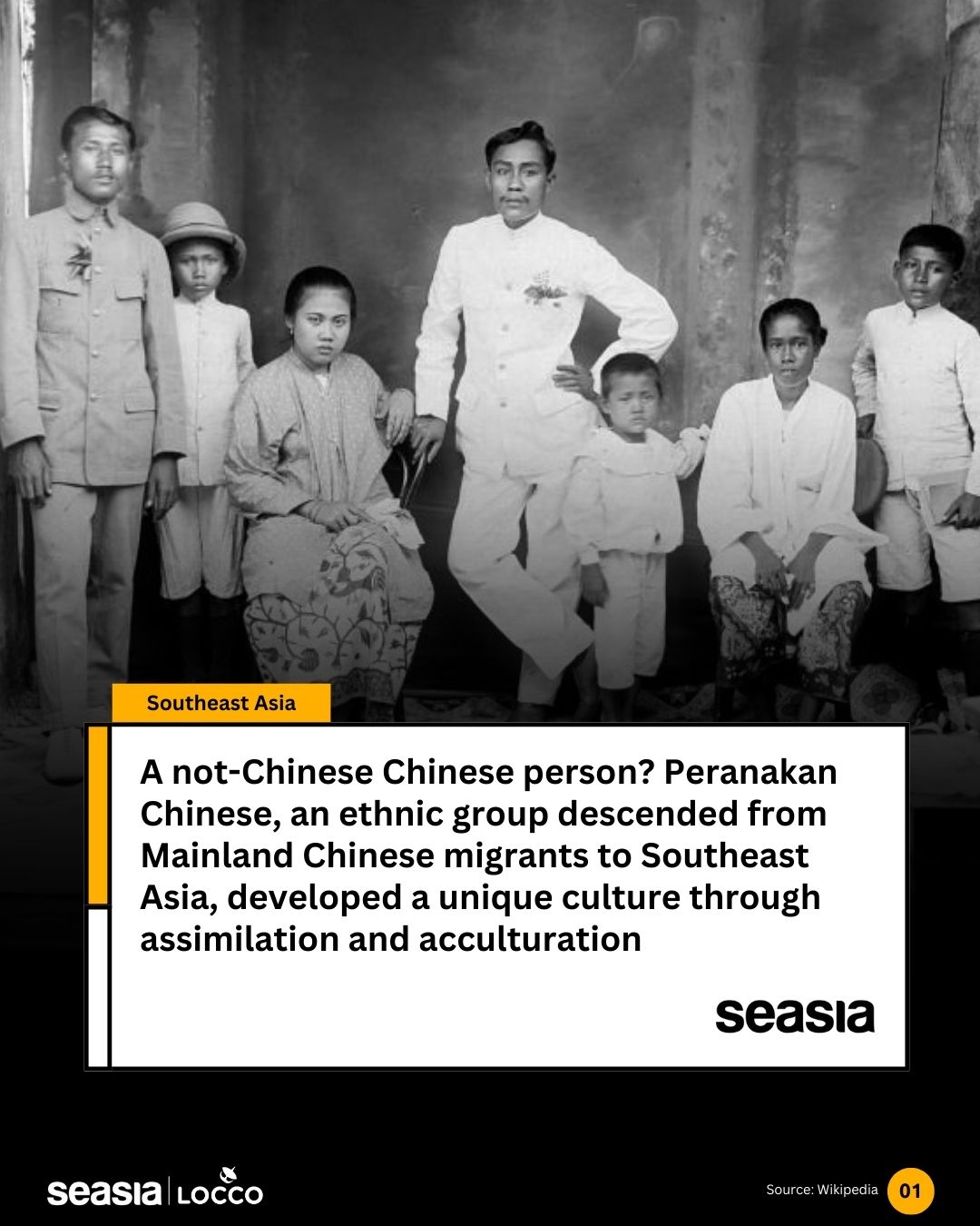 Peranakan Chinese and Their Cultural Evolution