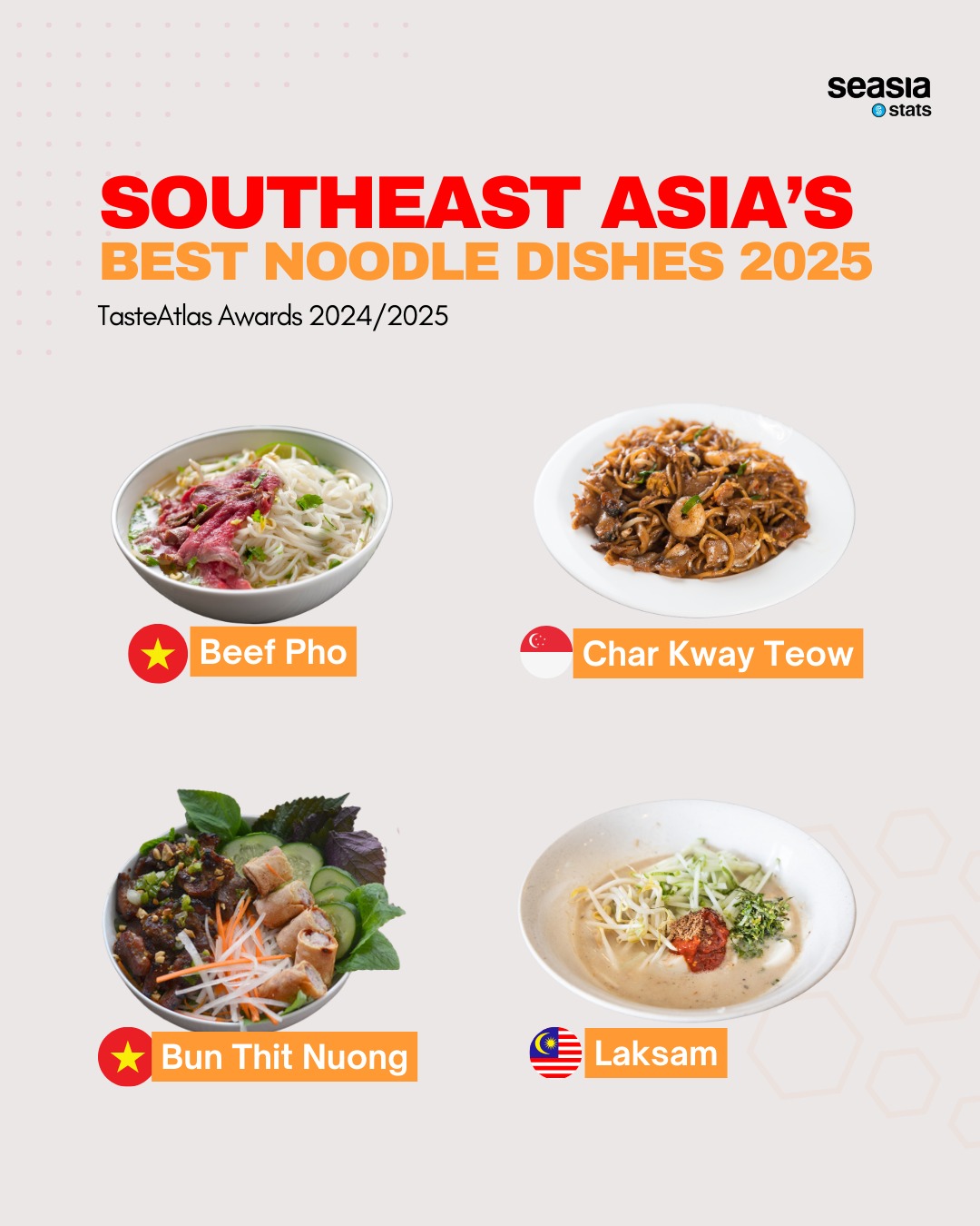 Southeast Asia's Best Noodle Dishes, 2025